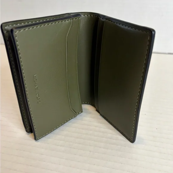 Michael Kors Rivington Saffiano Leather Billfold Wallet with Coin Pouch - Picture 5 of 5